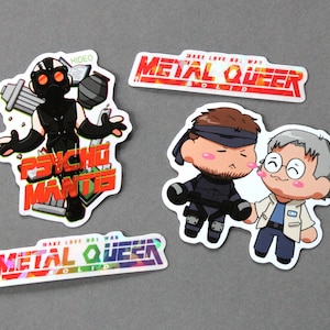 Metal Gear Guys (Stickers) [76mm]