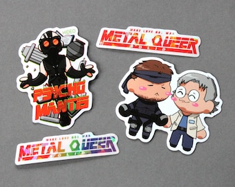 Metal Gear Guys (Stickers) [76mm]