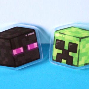 Cube Mobs (Acrylic Pins) [38mm]