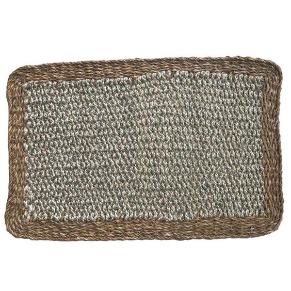 Handmade Natural Jute Doormat Eco- friendly Hand Oven Outdoor Indoor OutDoor Mat Rustic Look Farm House Door Mat