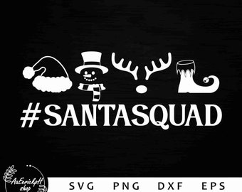 Download Santa Squad Svg Etsy