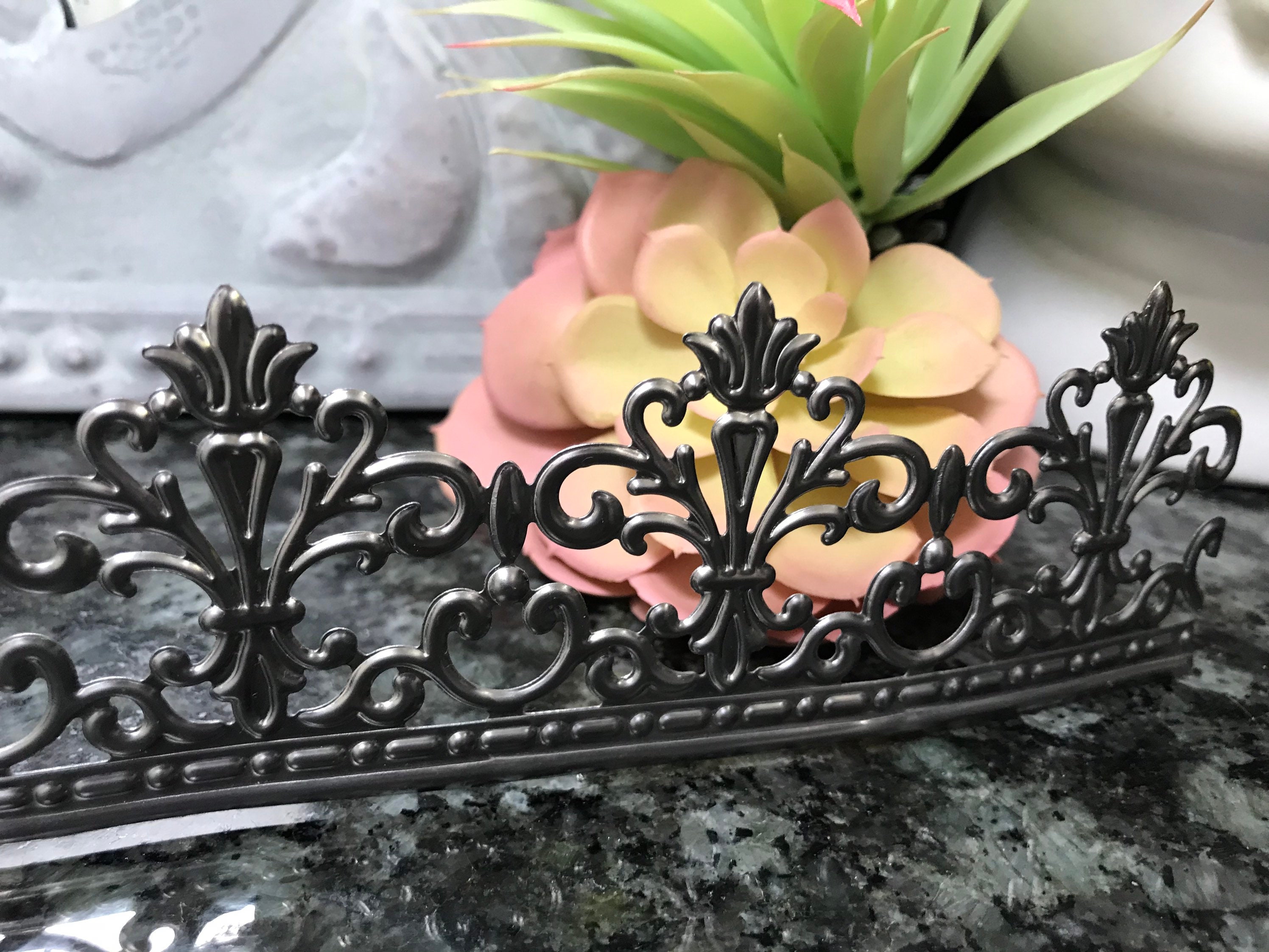 Metal Victorian Lace Tin Ribbon Trim BTY - Etsy