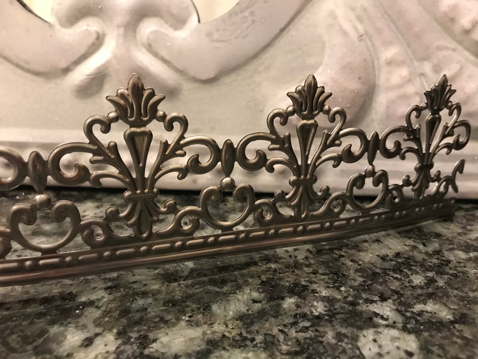 Metal Victorian Lace Tin Ribbon Trim BTY - Etsy