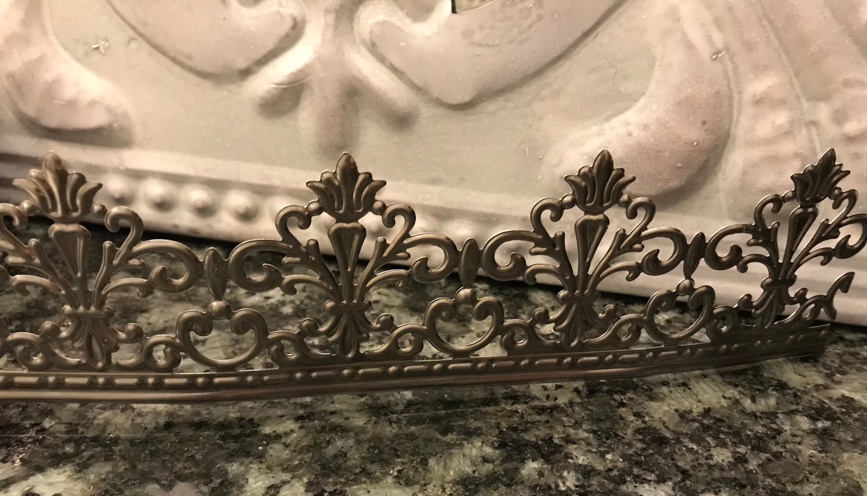 Metal Victorian Lace Tin Ribbon Trim BTY - Etsy