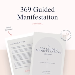 365 GUIDED MANIFESTATION  Journal. 134 Page powerful manifestation journal using the 365method to create your dream life for 99 days.