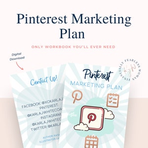 Pinterest Marketing Plan Workbook