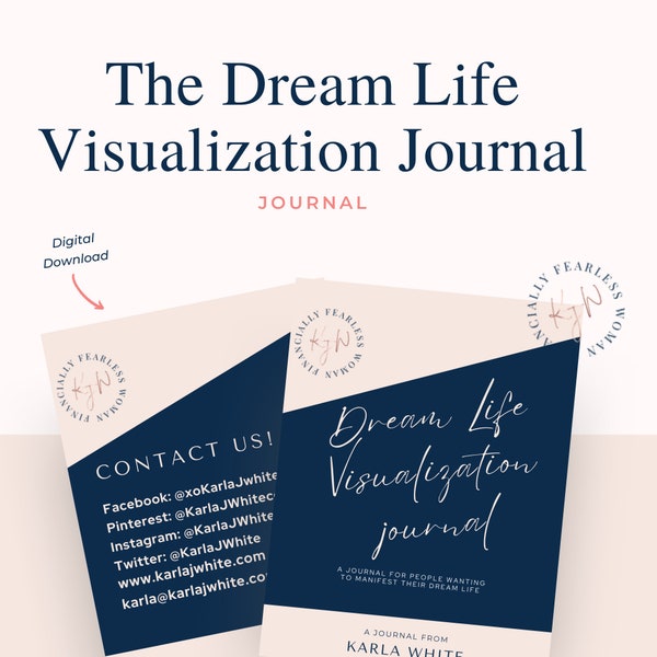 The Dream Life Visualization Journal | Visualizing abundance and prosperity | Goal achievement strategies | Journaling for manifestation
