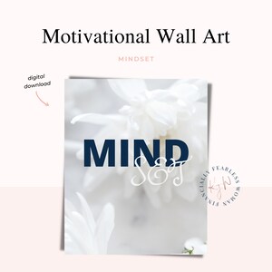 Motivational Wall Art | Inspirational Quotes | Printable | Motivational Quotes | Word Art | Success Wall Art Quote | Mindset