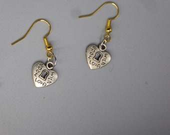 Whimsical Charms Delight Earrings - Handcrafted Dangle Charms for Unique Style