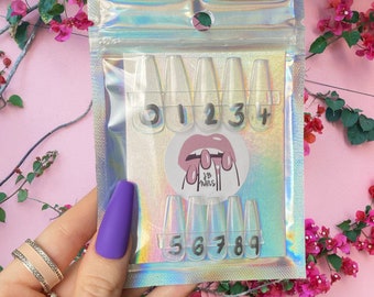 Kit de tamaño de uñas falsas / Uñas de gel / Uñas de lujo / Uñas premium