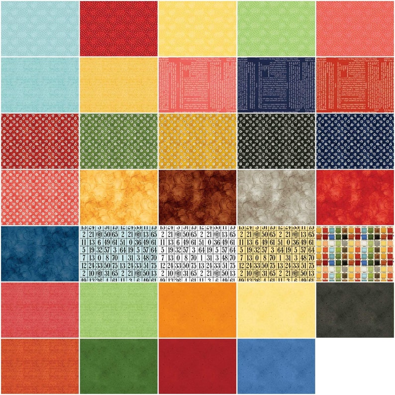 J Wecker Frisch Painters Palette Rolie Polie 40 2.5inch Strips Jelly