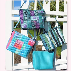 Handsfree Crossbody Bag/Purse Pattern by Aunties Two