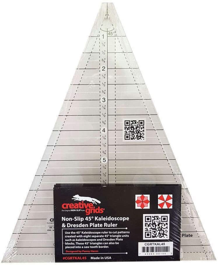 creative grids 45 degree kaleidoscope quilt ruler creative grids 45 degree kaleidoscope quilt ruler