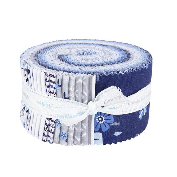 CAT Rolie Polie 40 2.5-inch Strips Jelly Roll Riley Blake Designs RP-9100-40