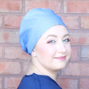 Top-rated Scrub Cap for Men and Women | Light Blue Surgical Hat by Gotucovered Caps