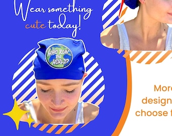 Custom Ponytail Scrub Cap: Stylish Medical Headwear for Women