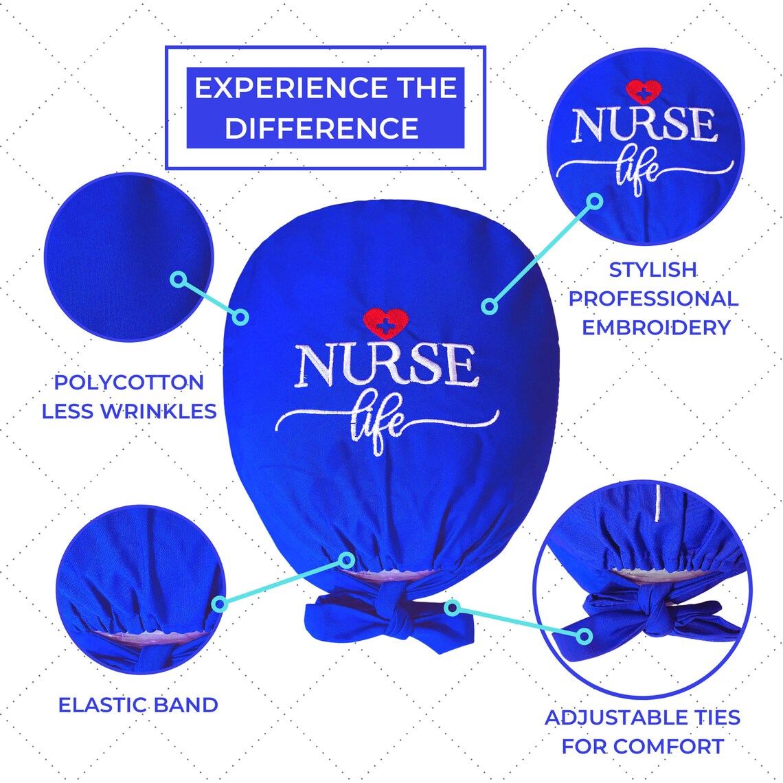 Nurse Cap Nurse Life Surgical Caps CRNA RN NP Nursing Etsy