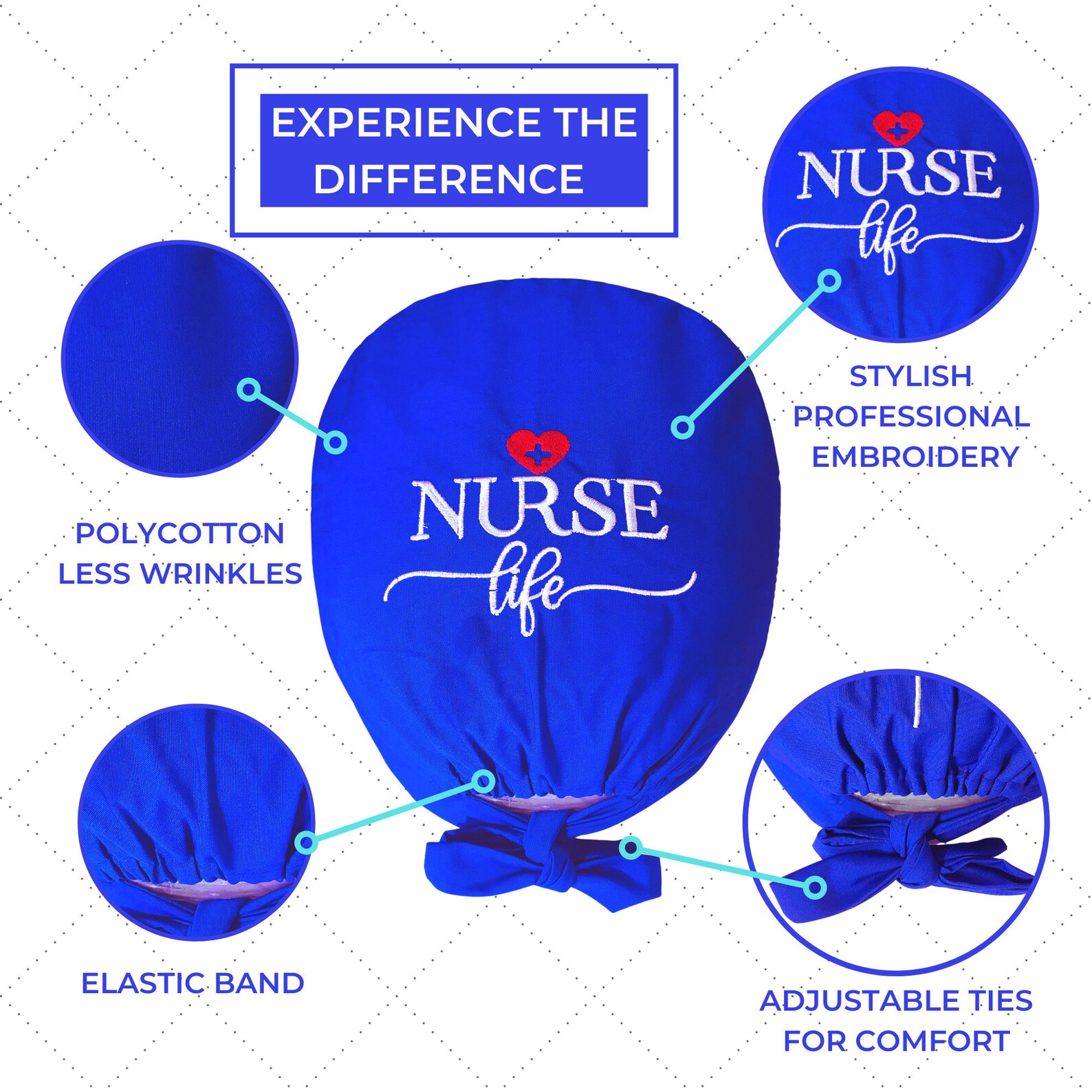Nurse Cap Nurse Life Surgical Caps CRNA RN NP Nursing Etsy