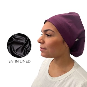 SATIN SCRUB CAP