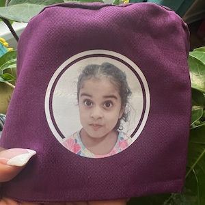 Custom Photo Image Scrub Cap - Add Your Favorite Photo to Your Scrub Cap - Perfect Custom Gift for Medical, Dental & Veterinary