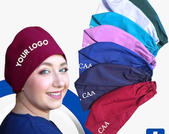 BESTE CUSTOM Scrub Caps mit Ihrer eigenen Personalisierung oder Design - Personalisierte chirurgische Unisex-Peelingkappen - Custom Design verfügbar