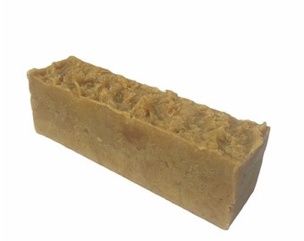 Jabón de miel y jengibre PAN ENTERO (hasta 10 barras de 4 oz cada una, corte sus propias barras)