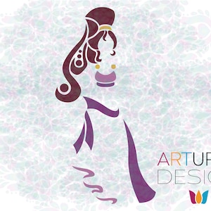 Megara Hercules - Gráfico transparente