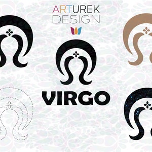 Virgo - Zodiac Transparent Graphic Set