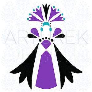 Incan Sorceress - Czech Folk Art