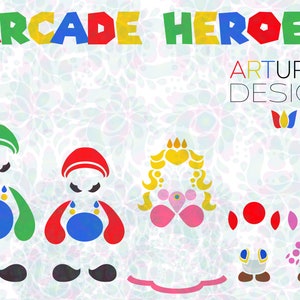 Super Arcade Heroes Graphics