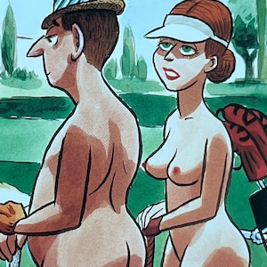 SEXY risque’ mature 8x10 vintage SEXY FEMALE authentic genuine print of woman figure body