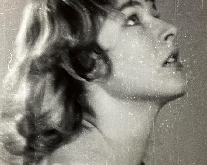 Rare Risque’ Mature 8x10 Original Vintage NUDE FEMALE PHOTOGRAPHY