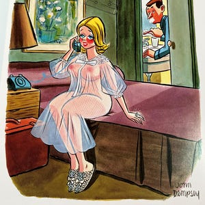 SEXY risque’ mature 8x10 vintage SEXY FEMALE authentic genuine print of woman figure body