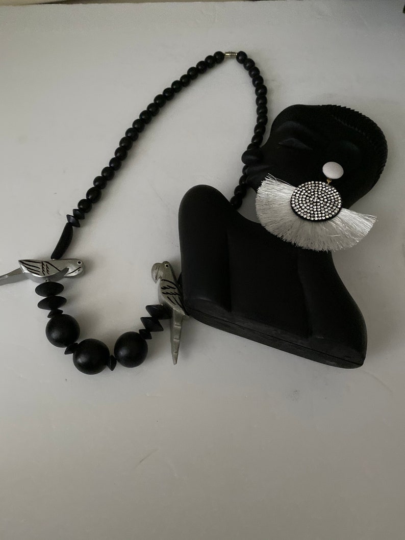 Birds of a Feather Necklace and Earring Set