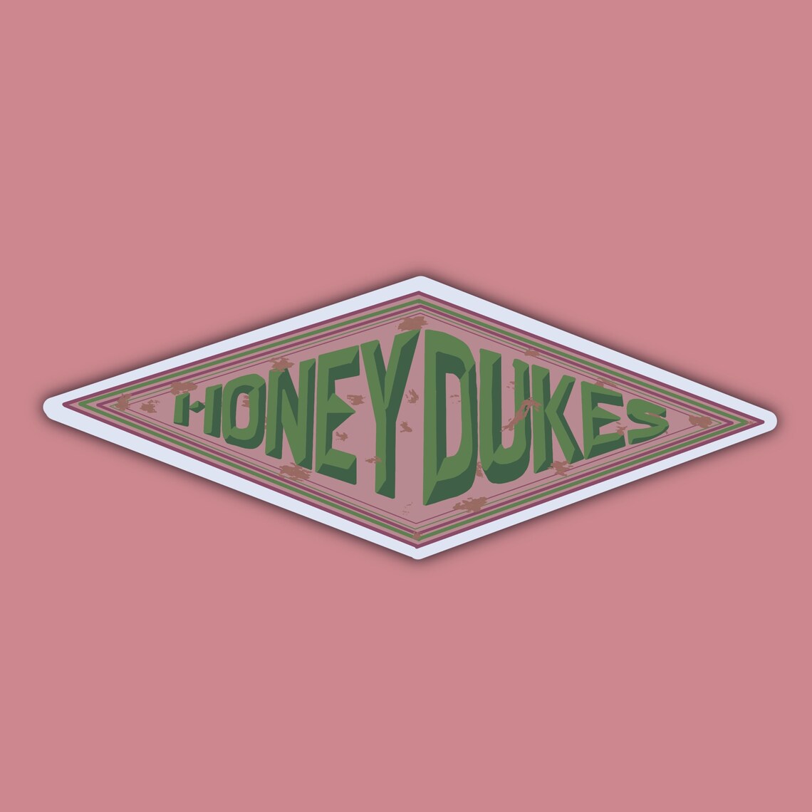 Honeydukes Sign Sticker GLOSSY WATERPROOF | Etsy