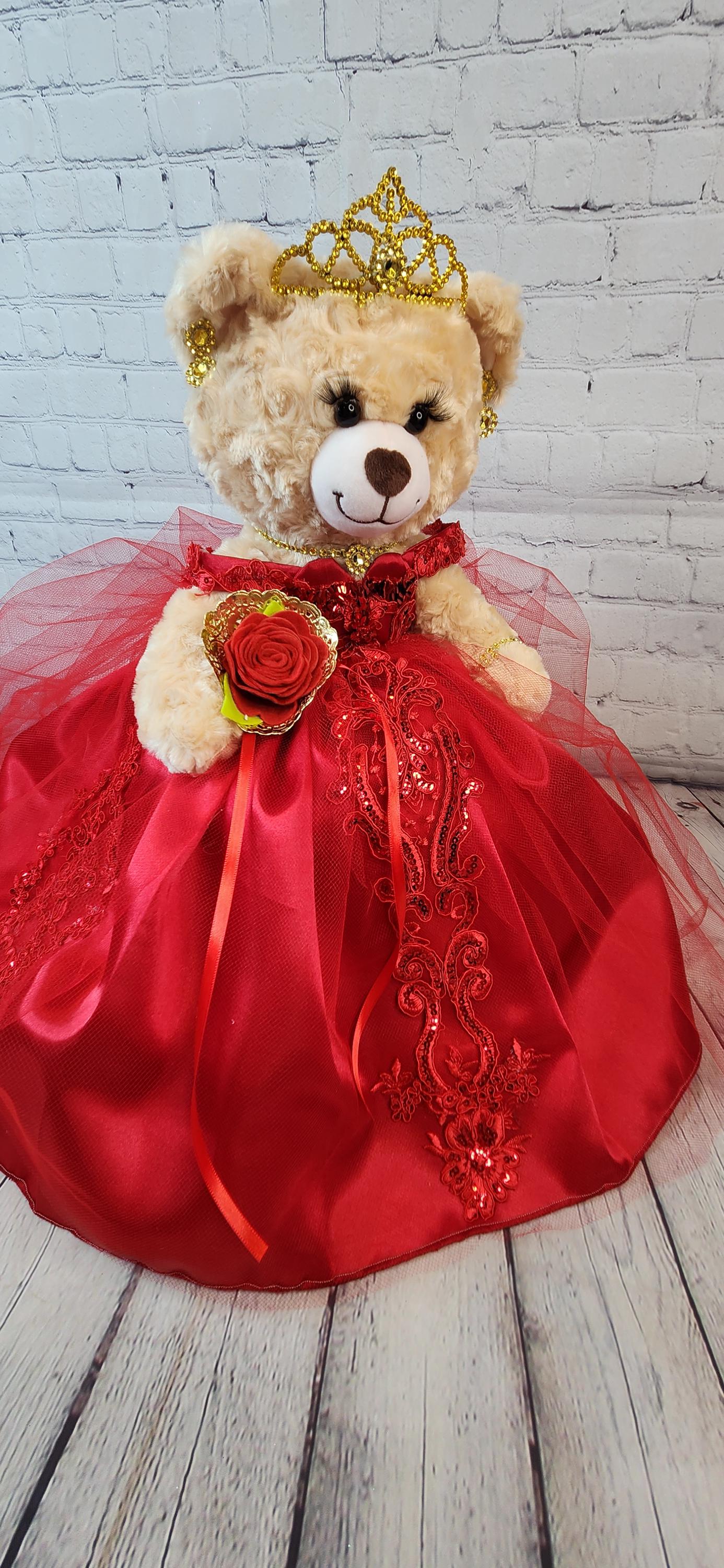 Quinceanera Teddy Bear Color Quinceanera Doll Quince Teddy Bear