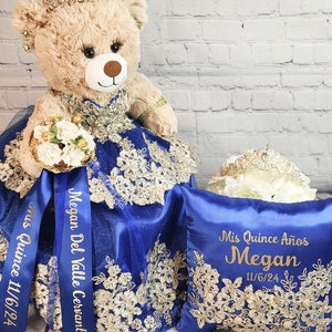 Quinceanera Sets Blue (see description) / Cojin / Bear/ Ultima Muneca