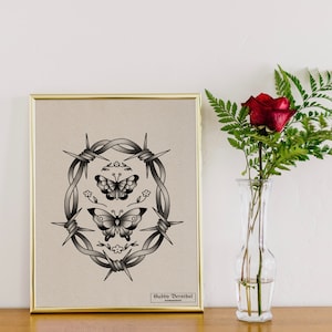 Tattoo flash - Digital wall Art - Digital tattoo flash - Tattoo flash Art - Tattoo Art - Home decor