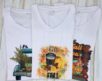 Fall theme T-Shirt for woman