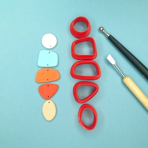 Polymer clay cutter set #1