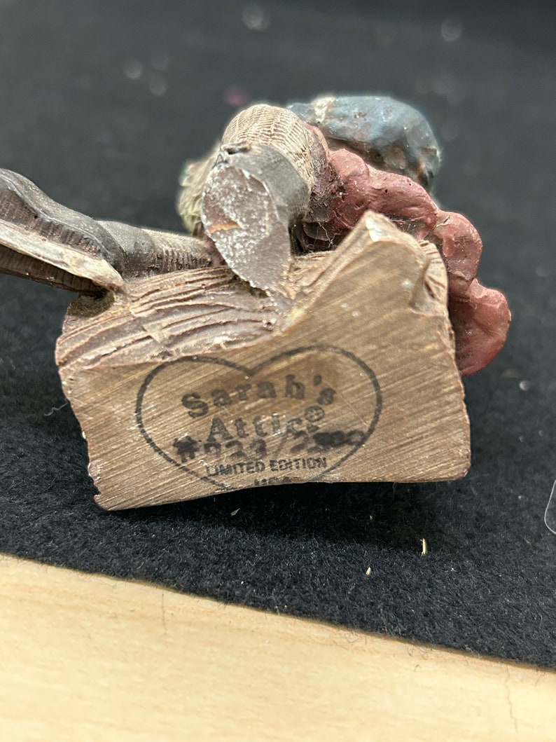 Vintage Sarah's Attic Limited Edition Black Heritage Collection Etsy