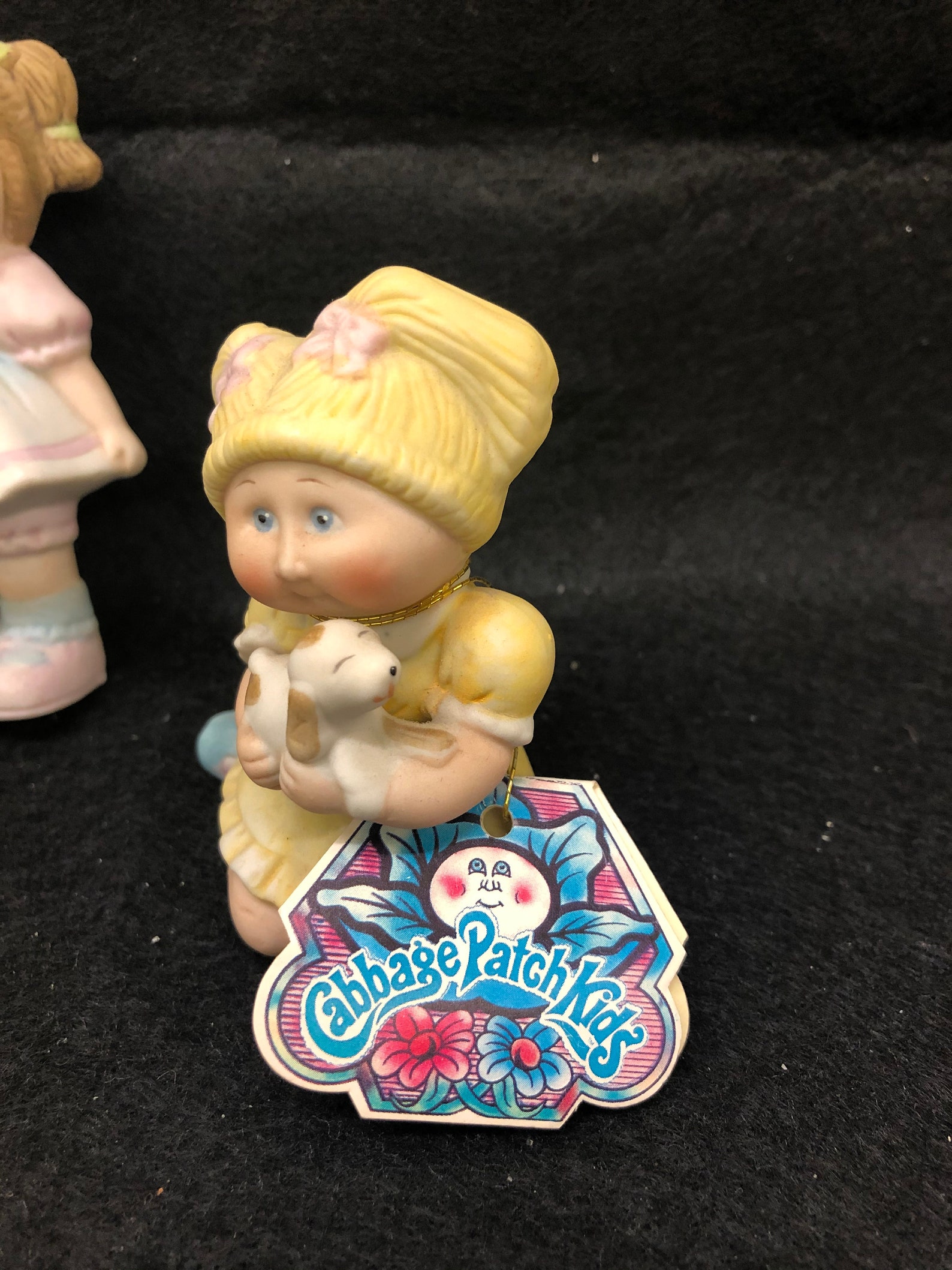 Vintage Porcelain Cabbage Patch Kids Figurines 1984 Etsy