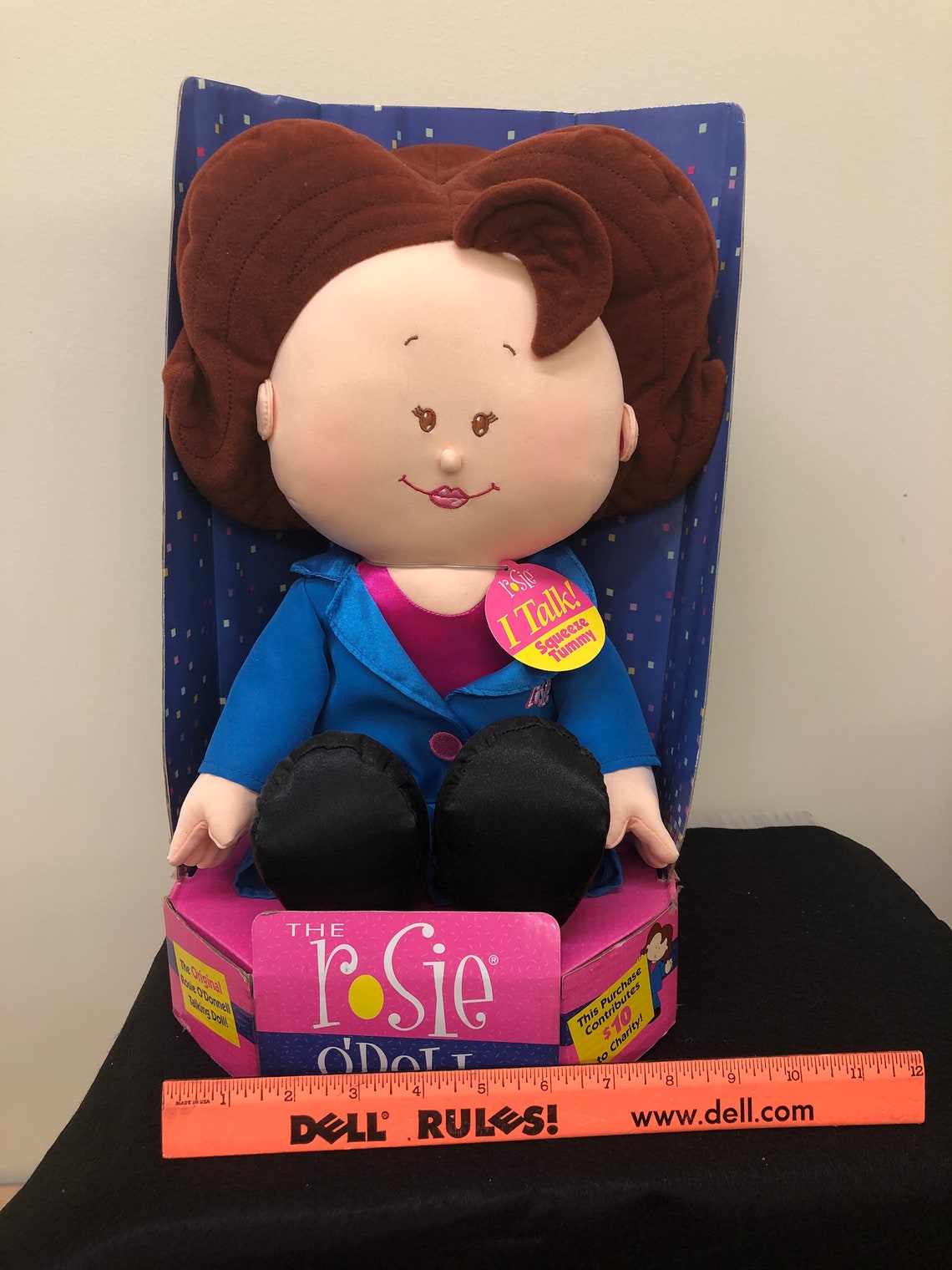 90's Talking Rosie O'Donnell Show Doll New In Box Etsy