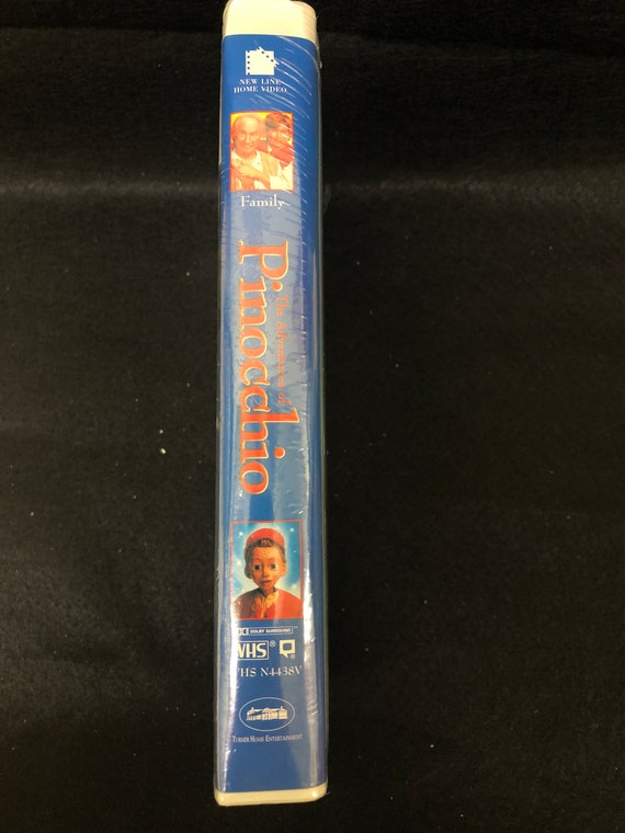 The Adventures of Pinocchio VHS New Line Cinema Home Video - Etsy