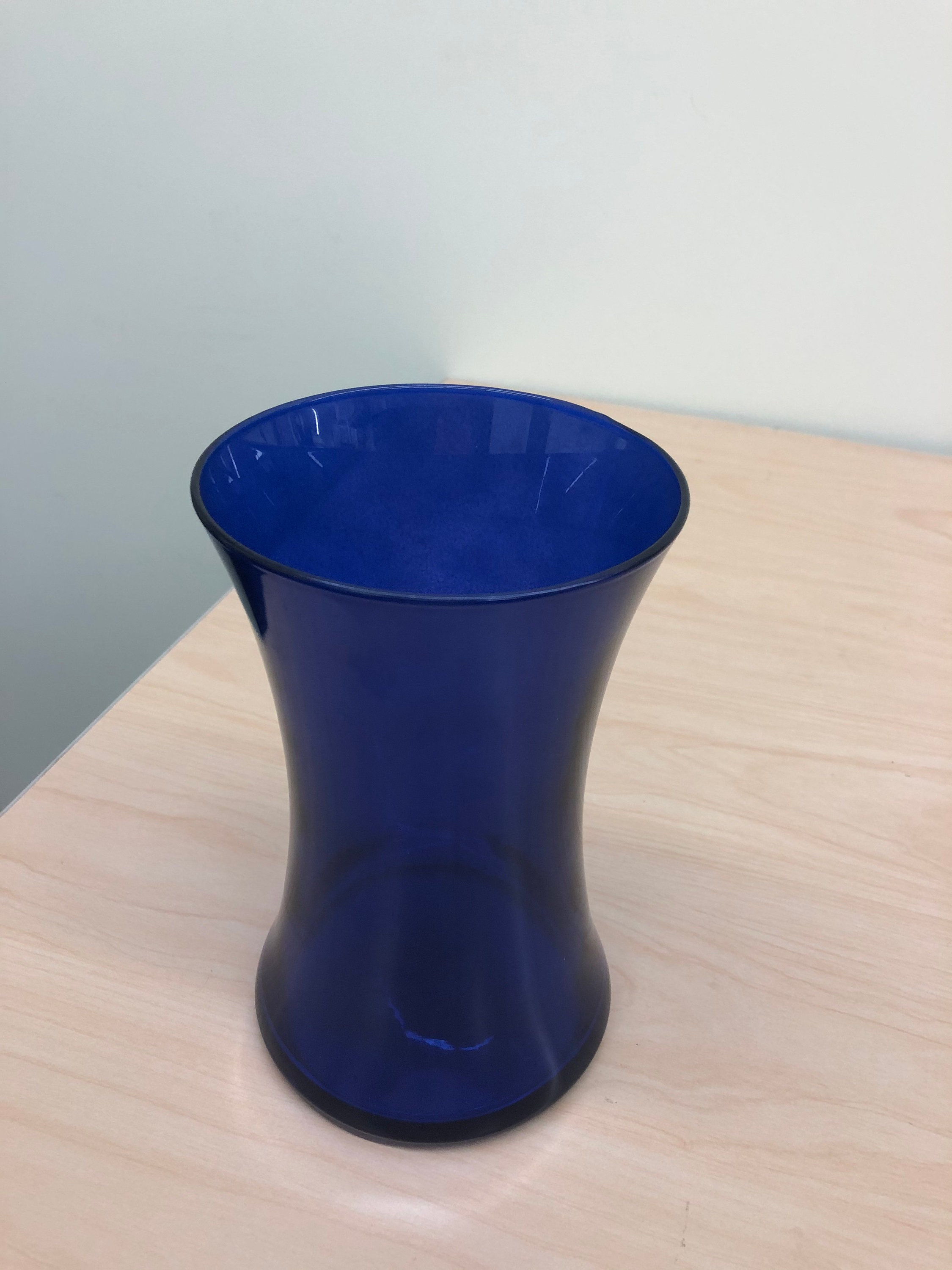 8 Gathering Vase Cobalt Syndicate Sales COB940 Made in Etsy UK