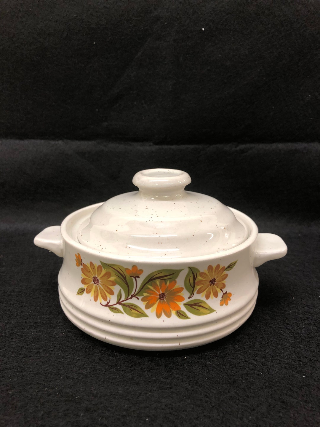 Vintage Capri Bake Serve 'N Store Stoneware Casserole Dish 1970's Etsy
