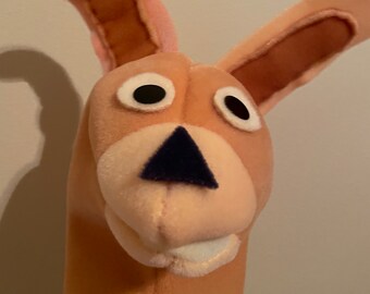 Bunny Hand Puppet Etsy