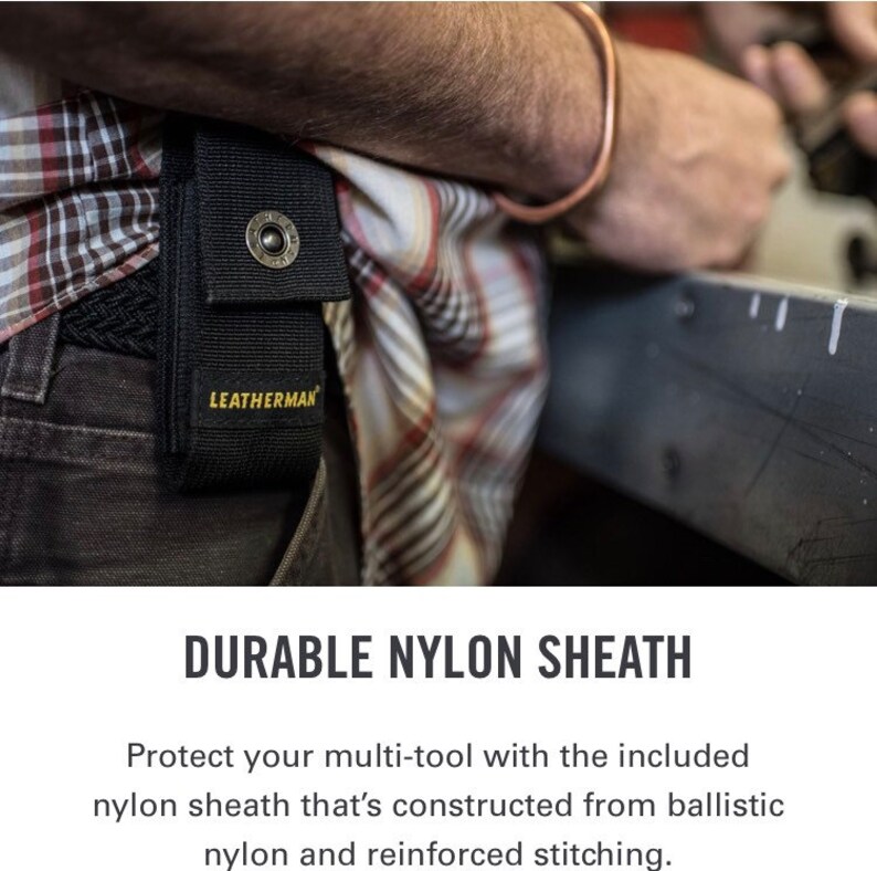 Leatherman Bolster Multitool With Nylon Sheath Etsy