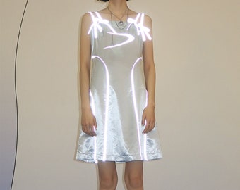 futuristic cocktail dress