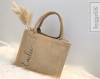 Jutetasche | personalisiert | Tasche | Jute | Beutel | Geschenk | Geburtstag | Weihnachten